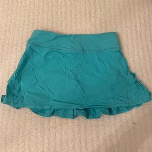 Ivivva turquoise athletic kids skort!